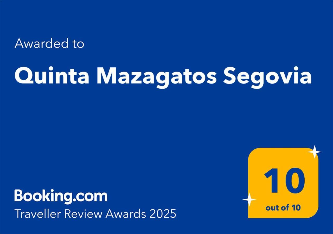 Quinta Mazagatos Segovia Villa La Lastrilla Kültér fotó